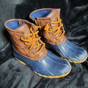 Girls Sperry Saltwater Boots